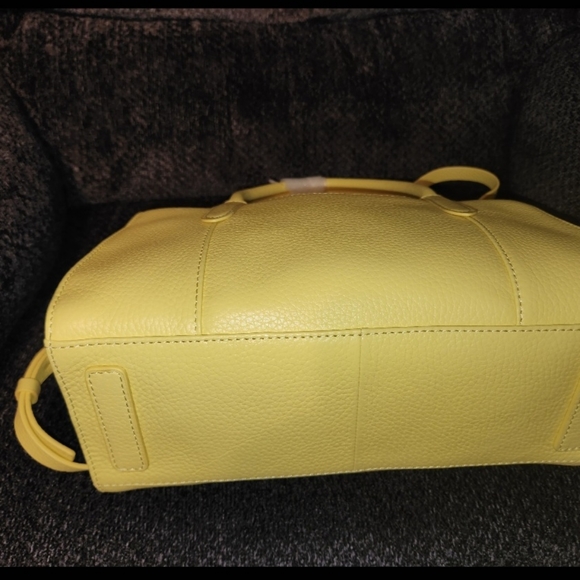 Exclusive RADLEY LONDON handbag leather yellow classy stylish business bag - Picture 8 of 11